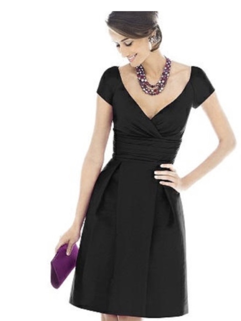 Alfred Sung Cocktail/Bridesmaid dress D500